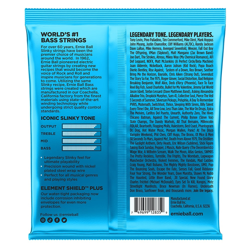 Ernie Ball - 40-95 Extra Slinky Bass Nickel Wound #2835