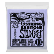 Ernie Ball - 13-72 Baritone Slinky 6-String Nickel Wound #2839