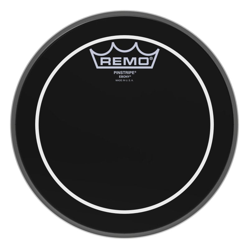 Remo - Pinstripe® Ebony® Drumhead 8" #ES-0608-PS