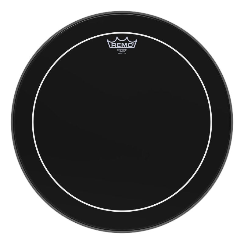 Remo - Pinstripe® Ebony® Drumhead 18" #ES-0618-PS