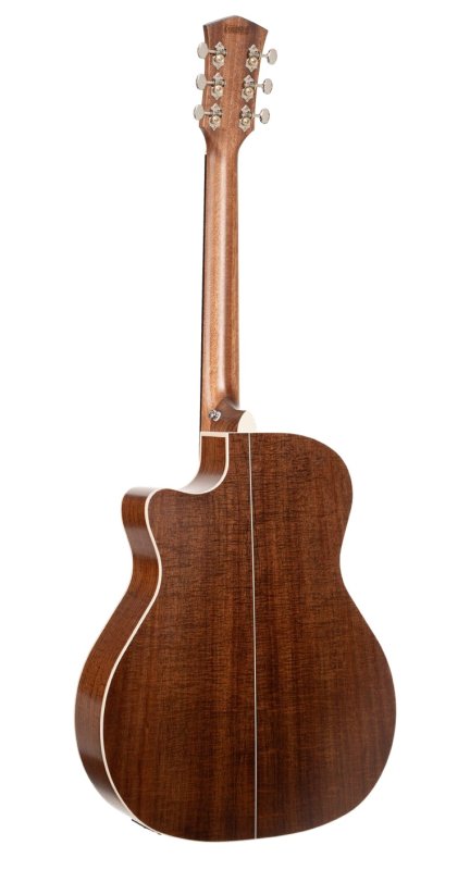 Cort - Cort Essence ESSENCE-GA4 Black Top Semi Gloss Acoustic Guitar #ES-GA4-SP-BTSG