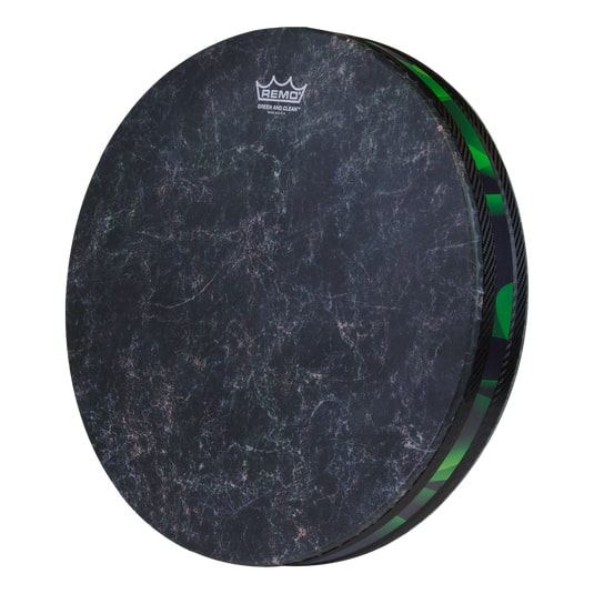 Remo - Green And Clean Nightwaves Ocean Drum, 16" #ET-0216-41