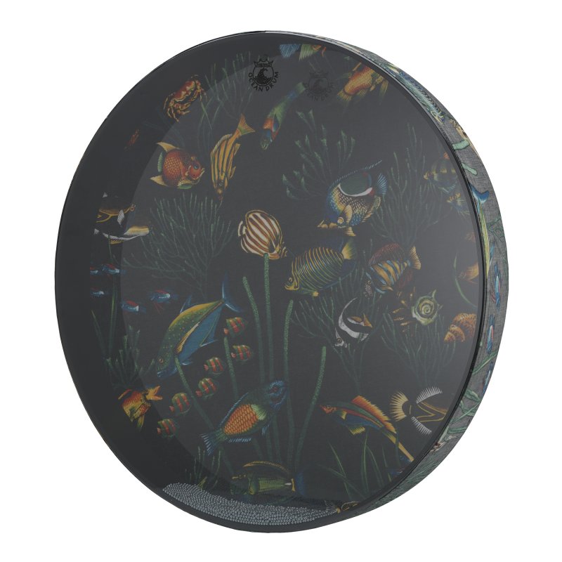 Remo - Ocean Drum® - Fish Graphic, 22" #ET-0222-10