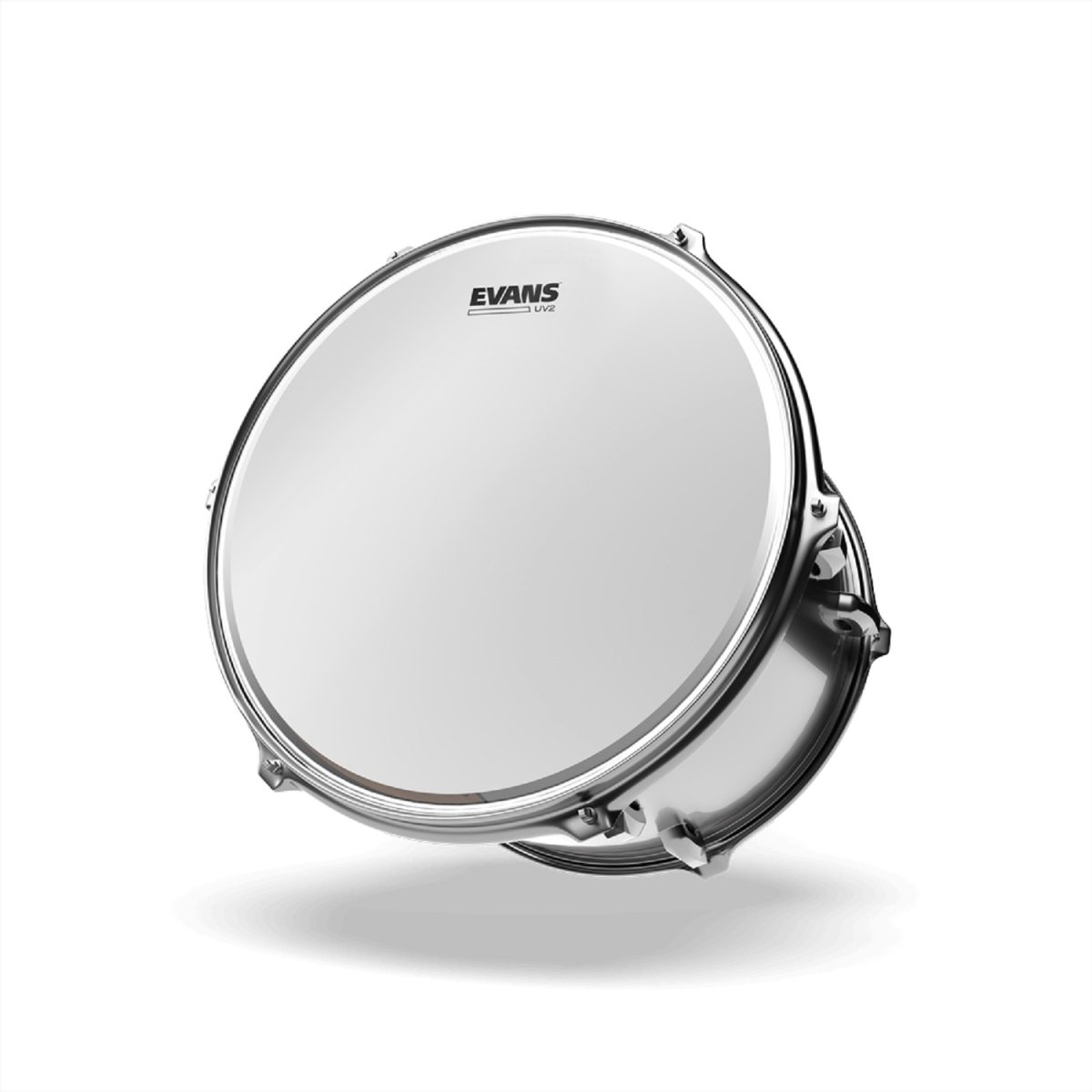 Evans - UV2 Coated Drumhead - B-UV2 On Tom