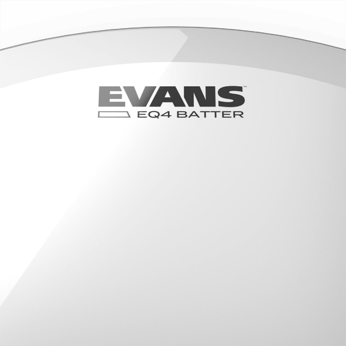 Evans - 20'' Bass EQ4 Clear - BD20GB4 Logo