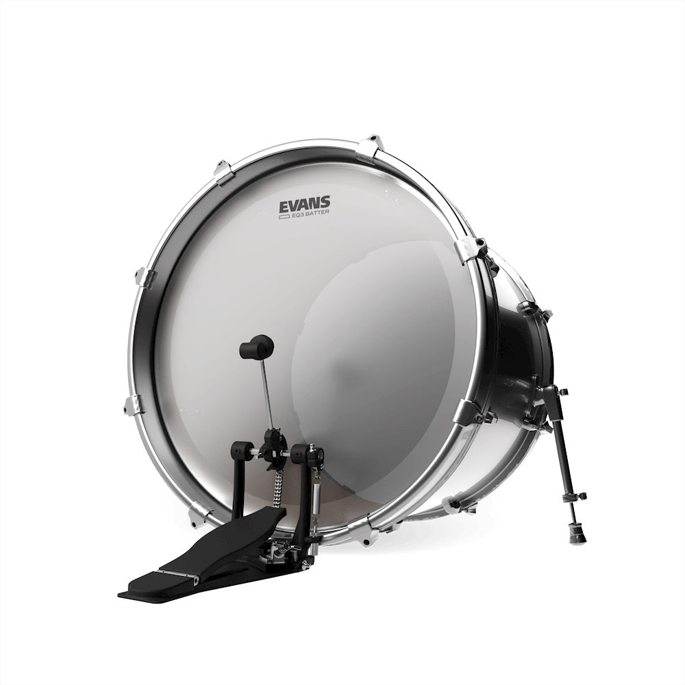 Evans - 22" EQ3 Frosted Bass Batter - BD22GB3C