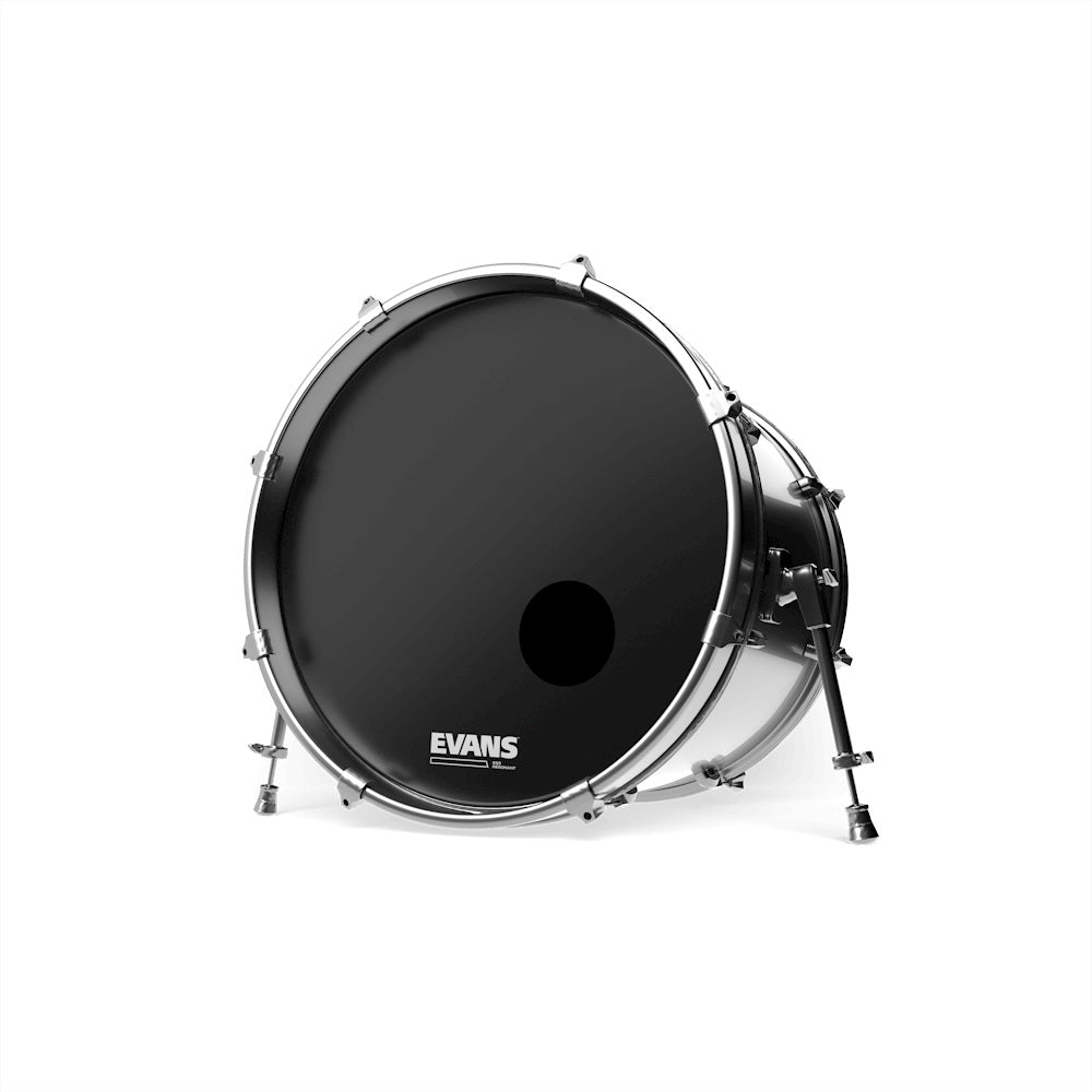 Evans - 22" EQ3 Resonant Smooth Black Bass Drumhead - BD22RB