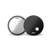 Evans - 22" EMAD2 Clear System Pack Bass Drumheads - EBP-22EMAD2SYS