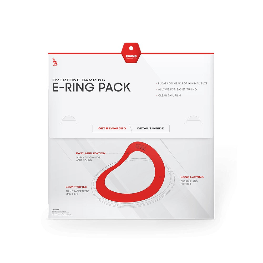 Evans - E-Ring Standard Pack 12", 13", 14", 16" ER-STANDARD