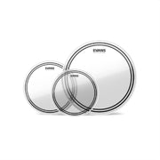 Evans - 12" 13" 16" EC2S Clear Standard Tom Pack - ETP-EC2SCLR-S