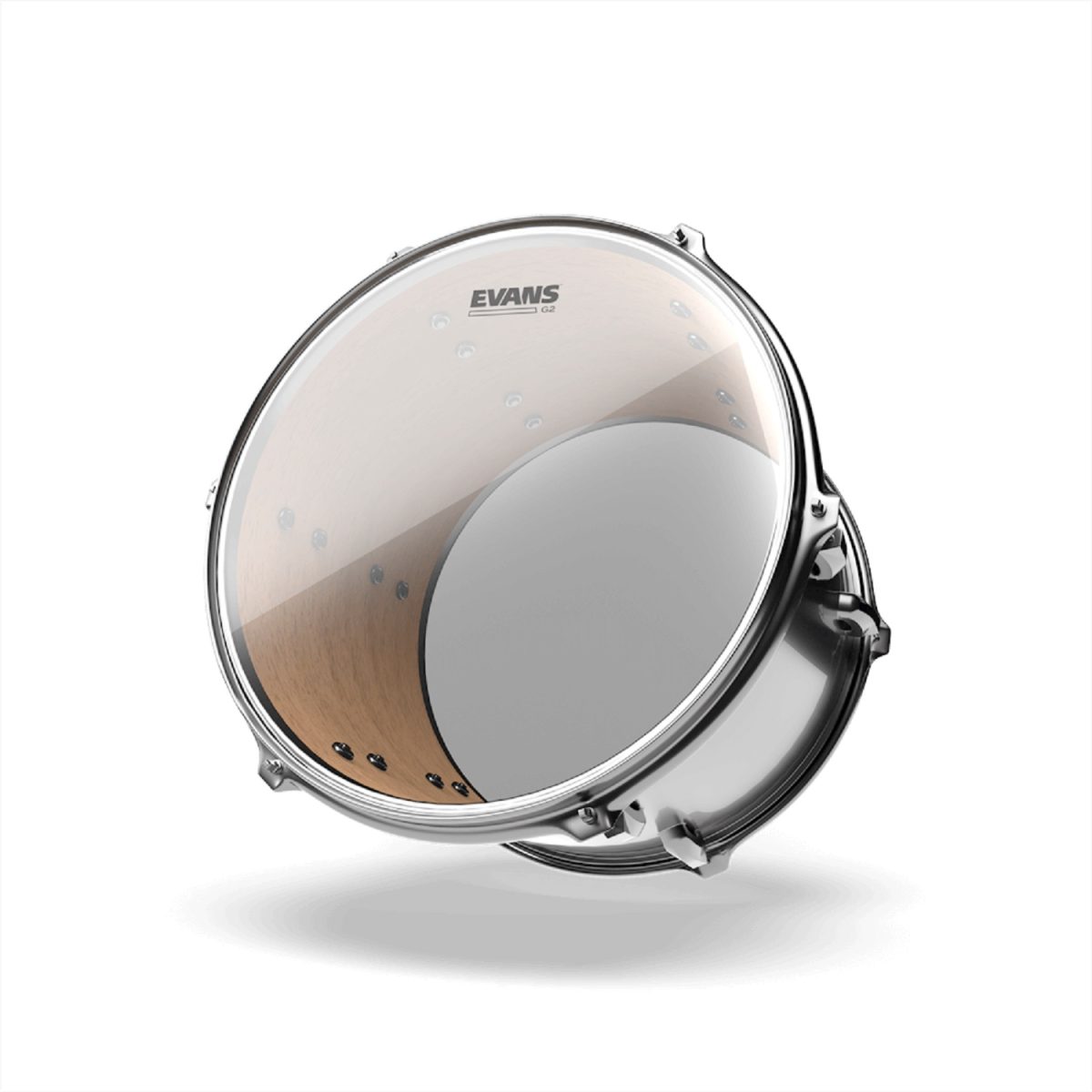 Evans - G2 Clear Drumhead - TT-G2 On Tom