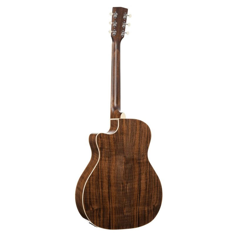 Cort - Performance Acoustic-Electric Guitar with Solid Spruce Top, Walnut Sunburst #EXOTIC-GA-WALNUT-SS