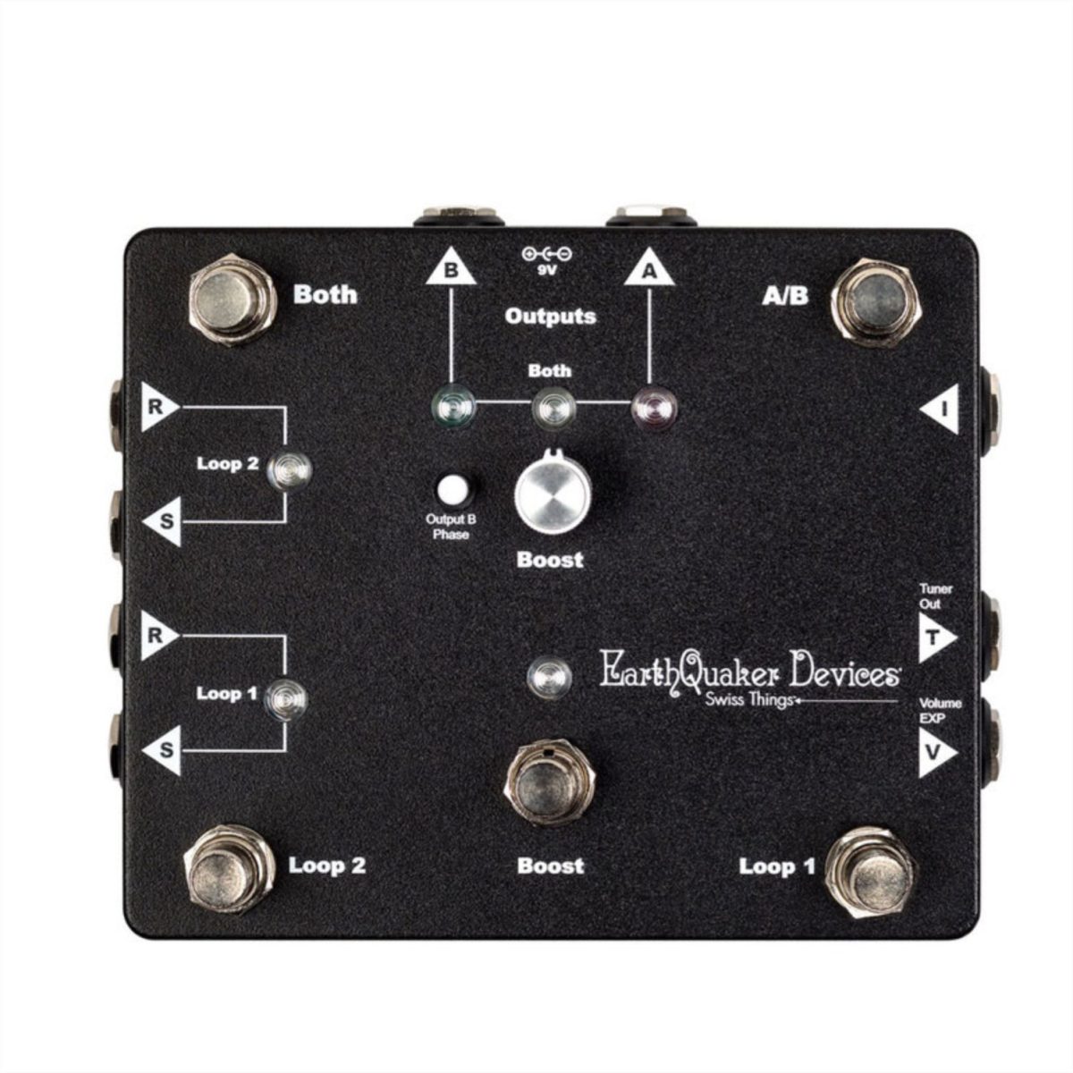 EarthQuaker Devices - Swiss Thins Pedalboard Reconciler