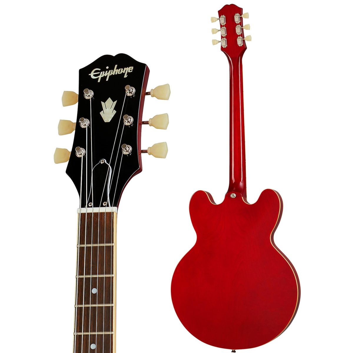 Epiphone Inspired by Gibson ES-335 - Cherry - IGES335CHNH-head