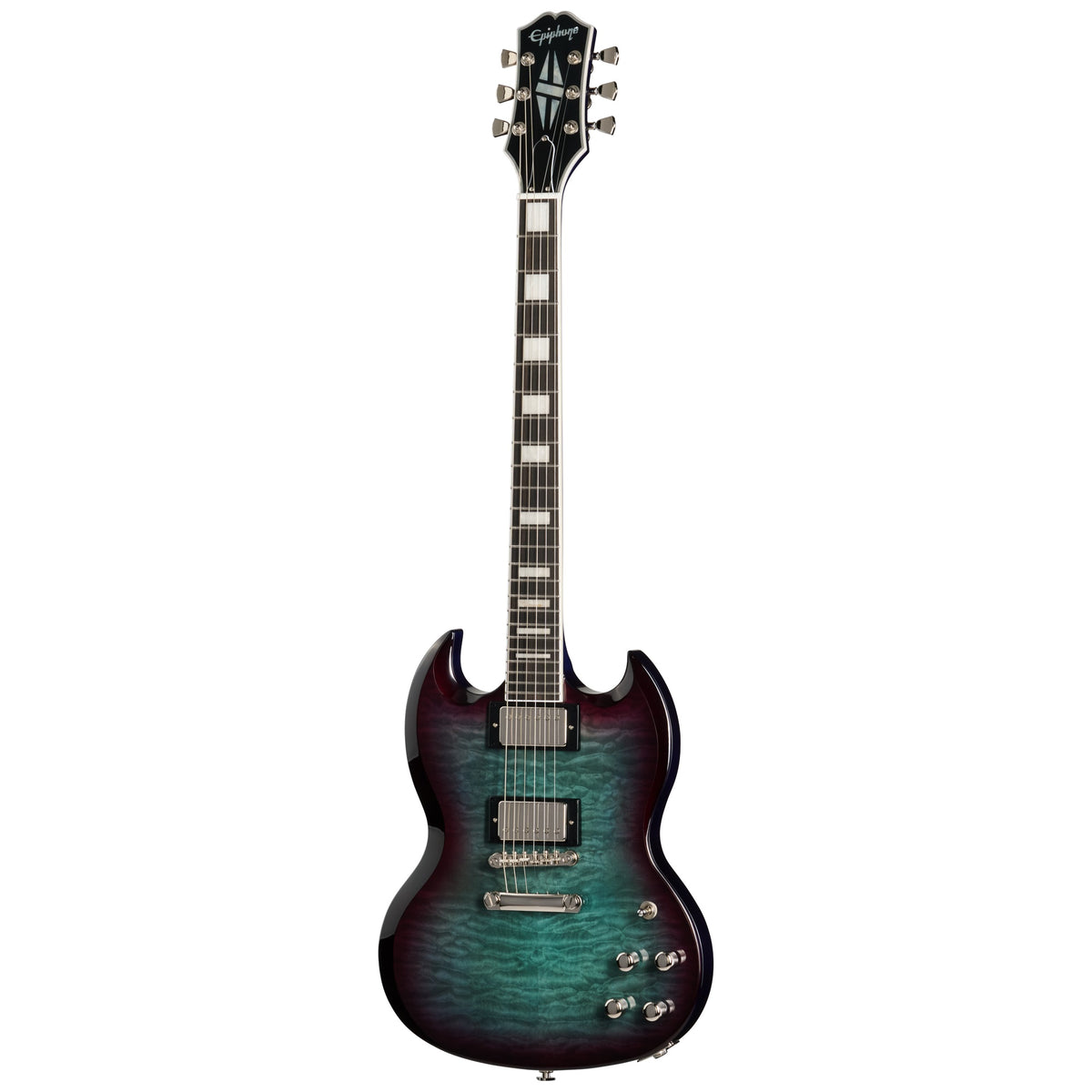 Epiphone - SG Custom Modern Quilt Bluberry Burst