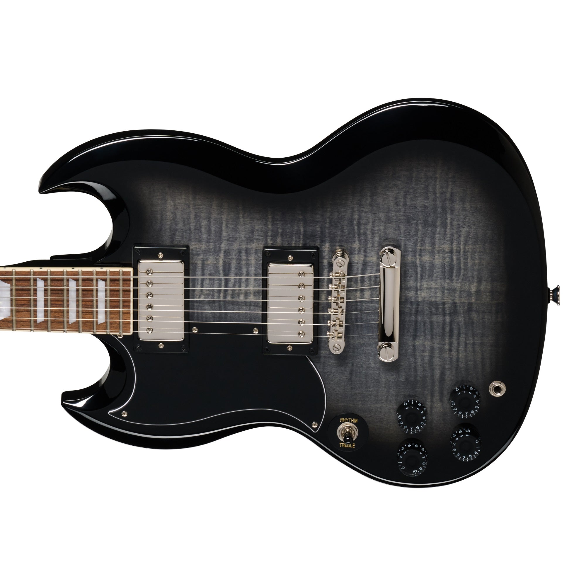 Epiphone - SG Tribute Plus Left Handed Ebony Burst