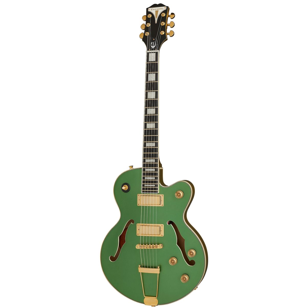 Epiphone Uptown Kat ES - Emerald Green - ETUKEGGH