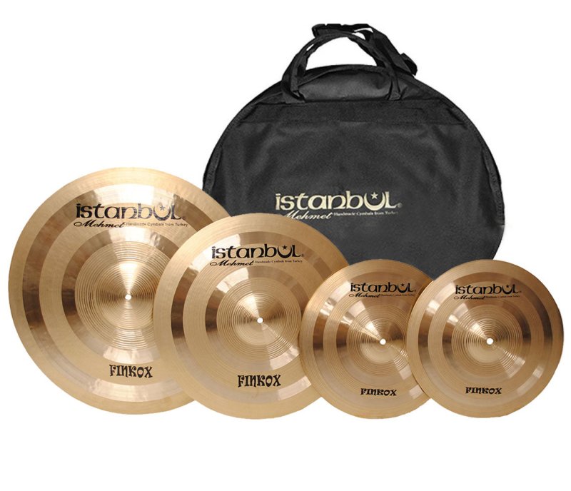 Istanbul Mehmet - Finkox 4-Piece Bronze Cymbal Set, Natural Finish #F-SET