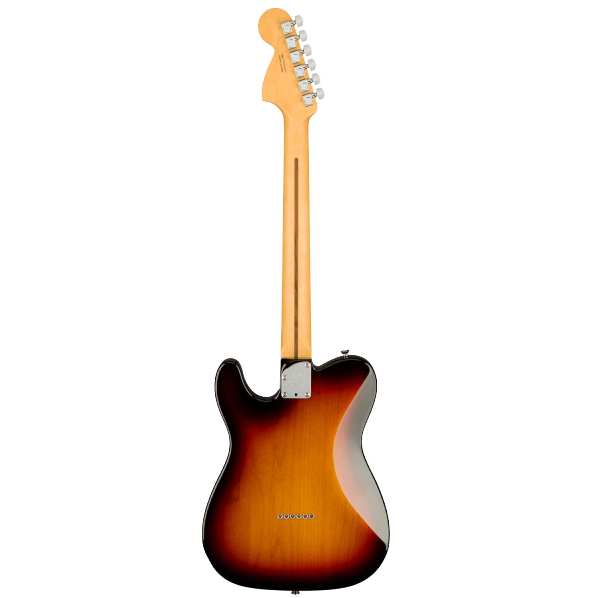 Fender AM PRO II TELE DLX RW 3TSB back