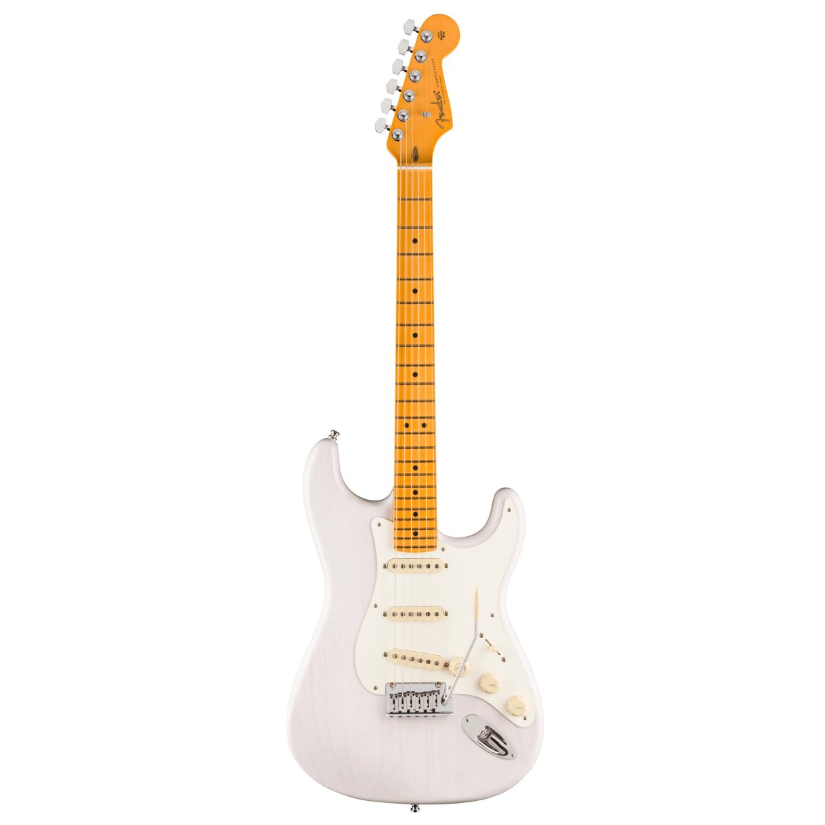 Fender - American Ultra Luxe Vintage '50s Stratocaster - White Blonde #0118212801 — 1