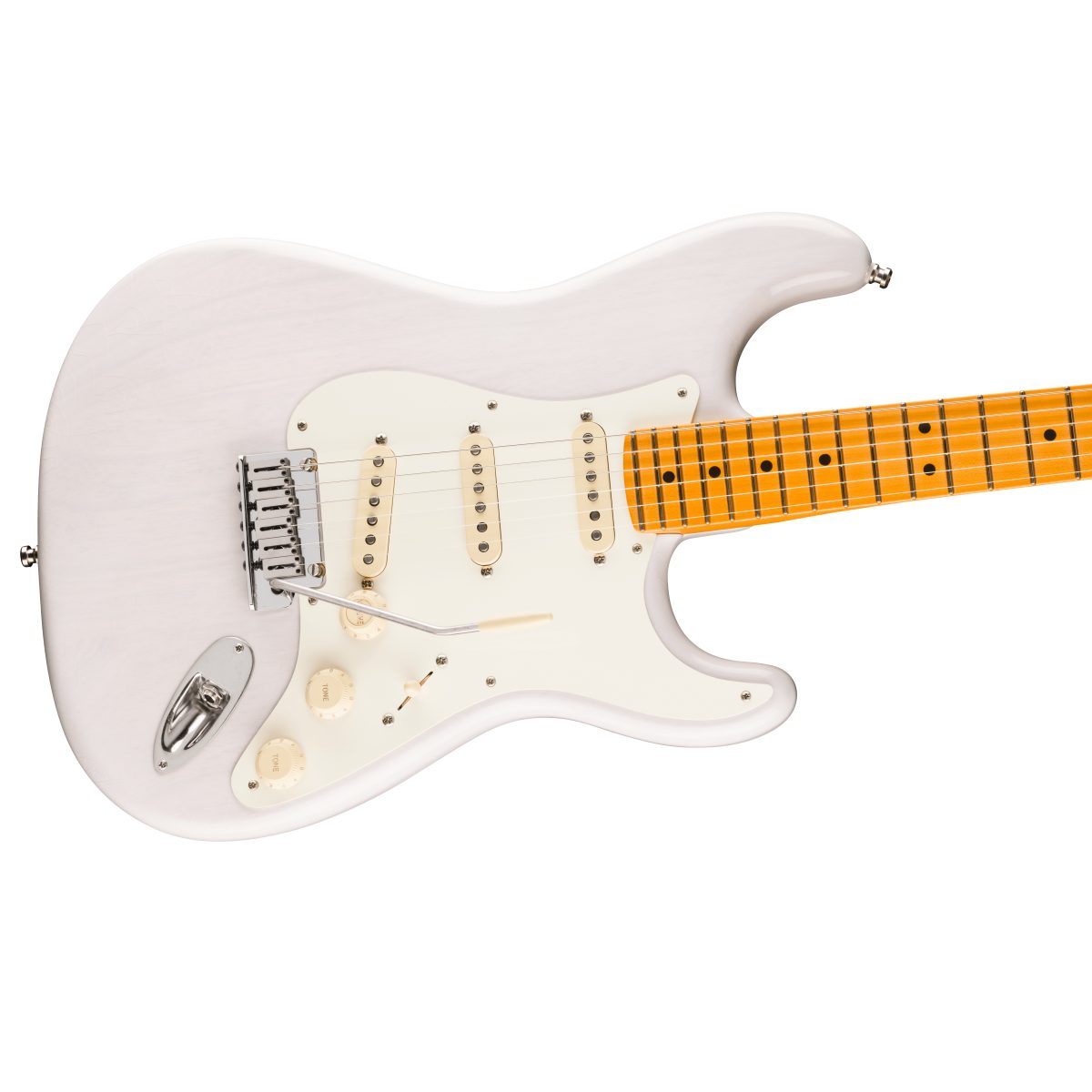 Fender - American Ultra Luxe Vintage '50s Stratocaster - White Blonde #0118212801 — 3