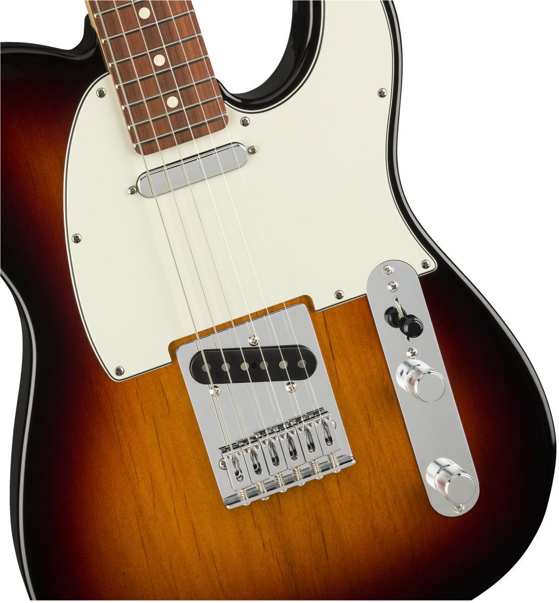 Fender Player Telecaster®, Pau Ferro Fingerboard, 3-Color Sunburst body