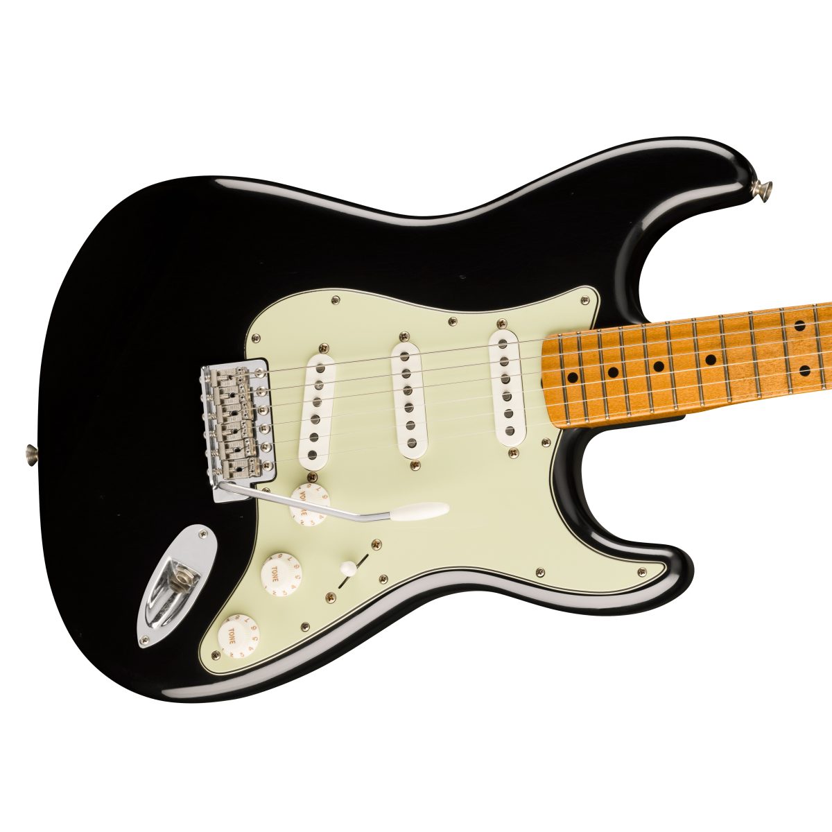 Fender - Limited Vintera II Road Worn '60s Stratocaster - Black #0148082306