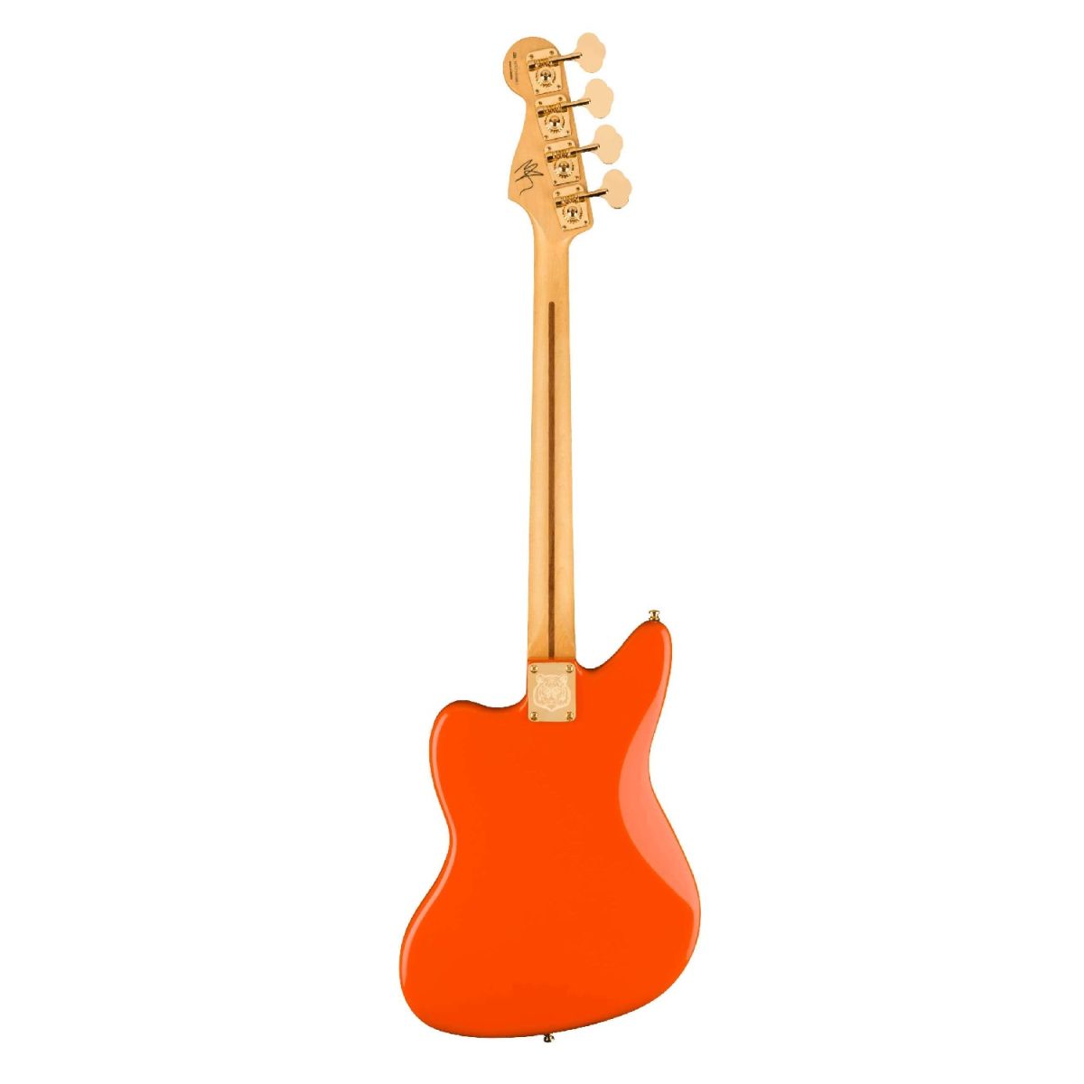 Fender - Ltd Mike Kerr Jaguar Bass - Tiger's Blood Orange - 0149460382 Back