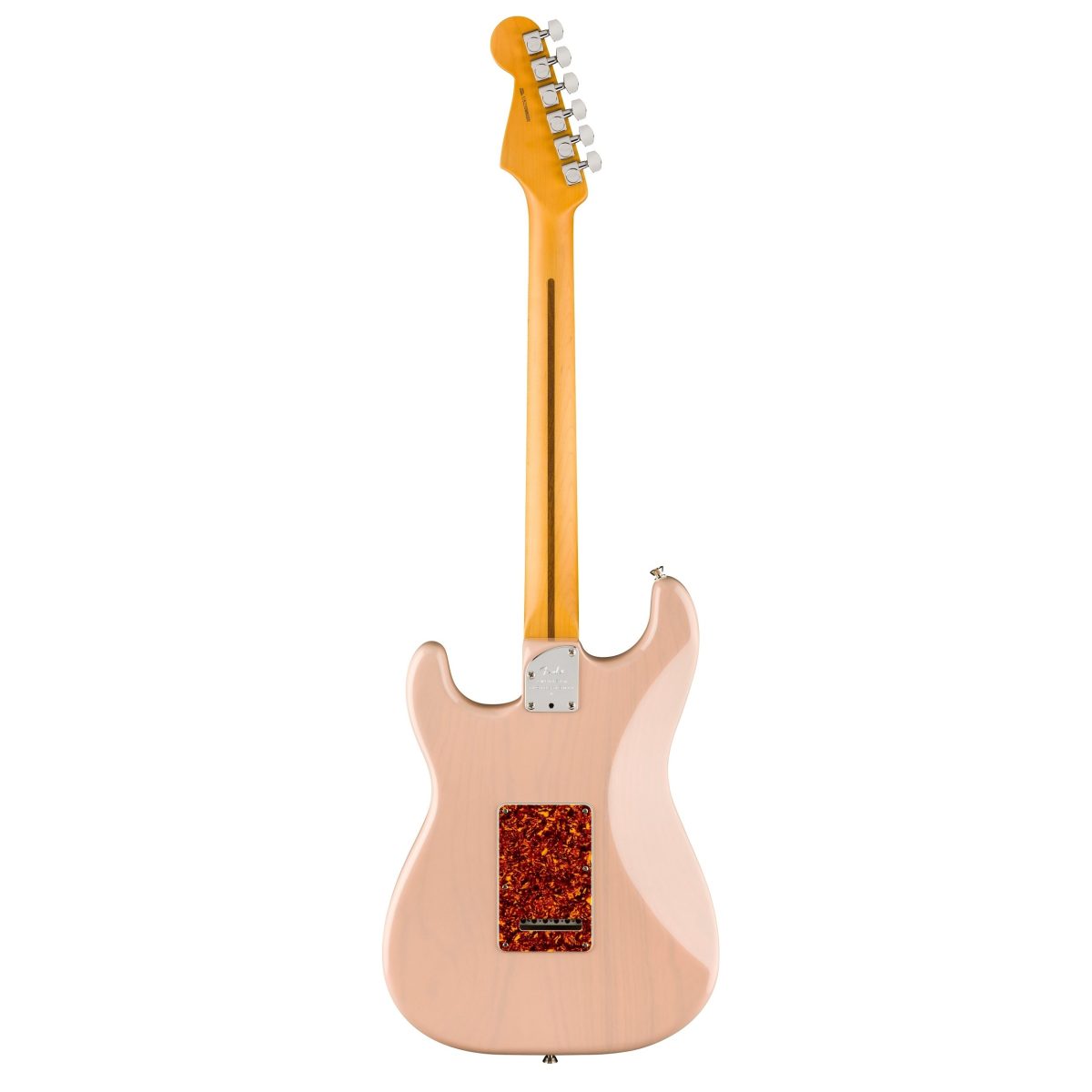 Fender - Limited Edition American Professional II Stratocaster Thinline - Transparent Shell Pink #0171010760