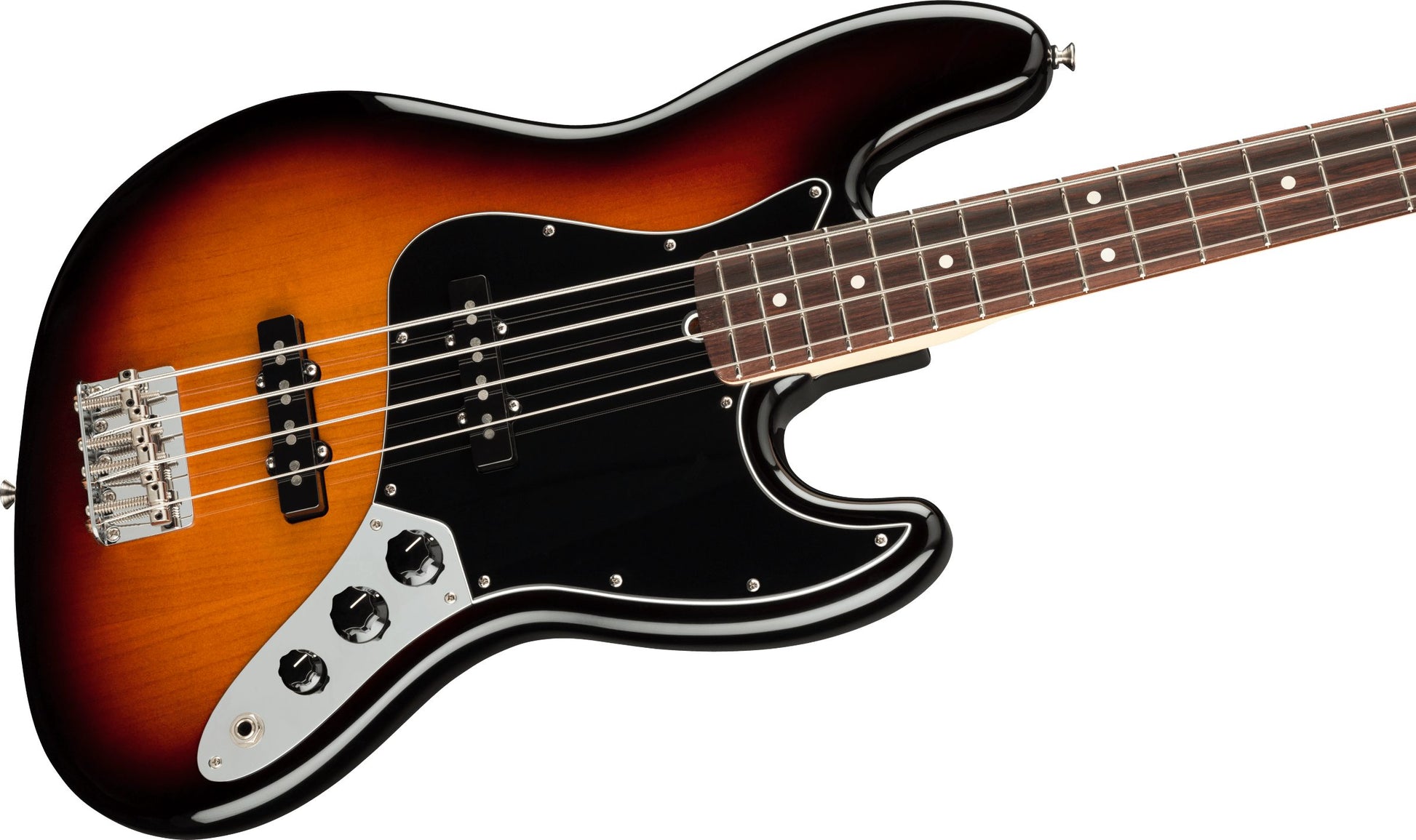 Fender American Performer Jazz Bass RW - 3 Tone Sunburst body