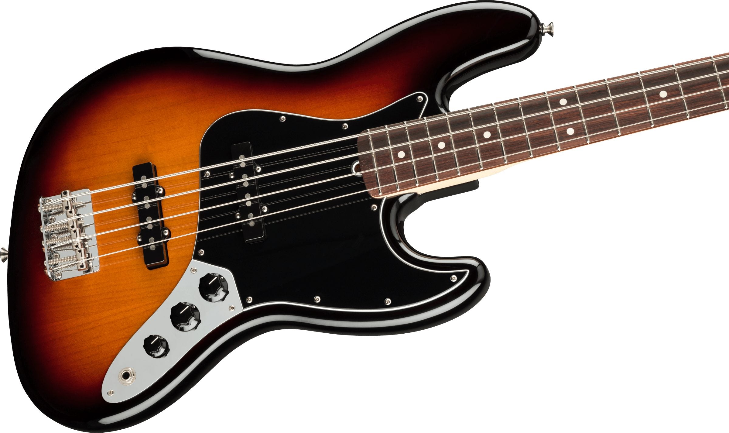 Fender American Performer Jazz Bass RW - 3 Tone Sunburst body