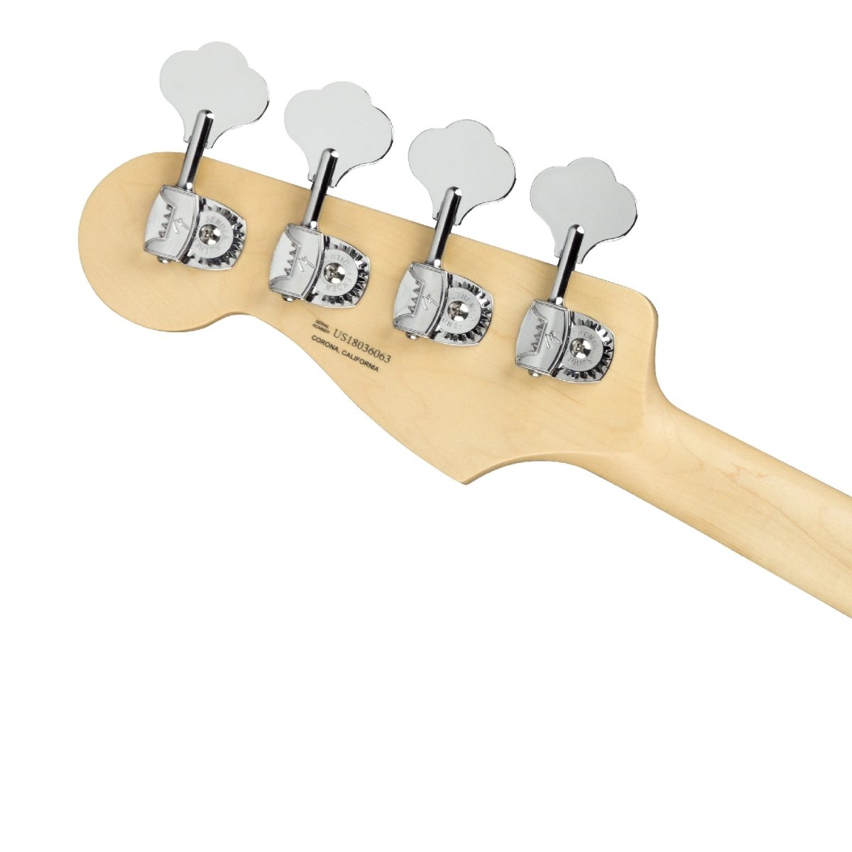 Fender- American Performer Jazz Bass - Arctic White - 0198610380 Head Back