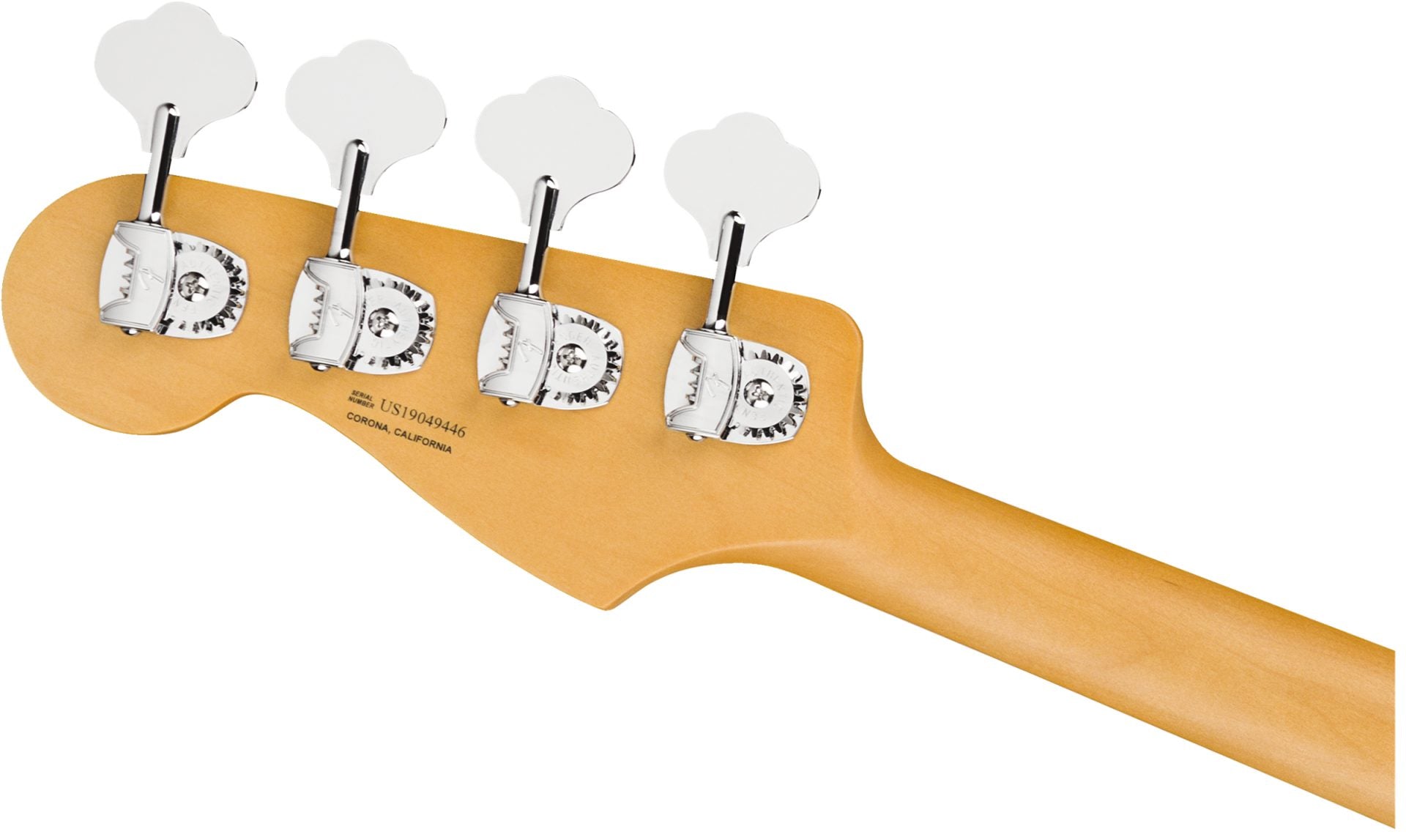 Fender American Ultra Jazz Bass – Arctic Pearl back head