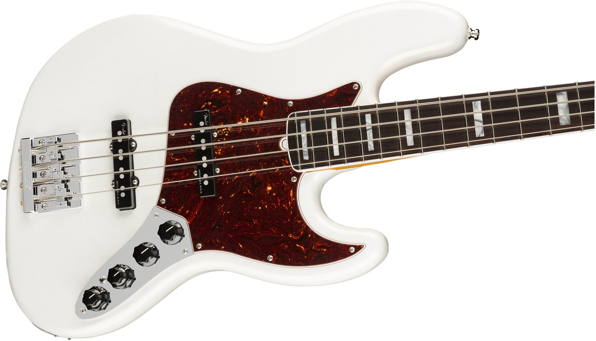 Fender American Ultra Jazz Bass – Arctic Pearl body