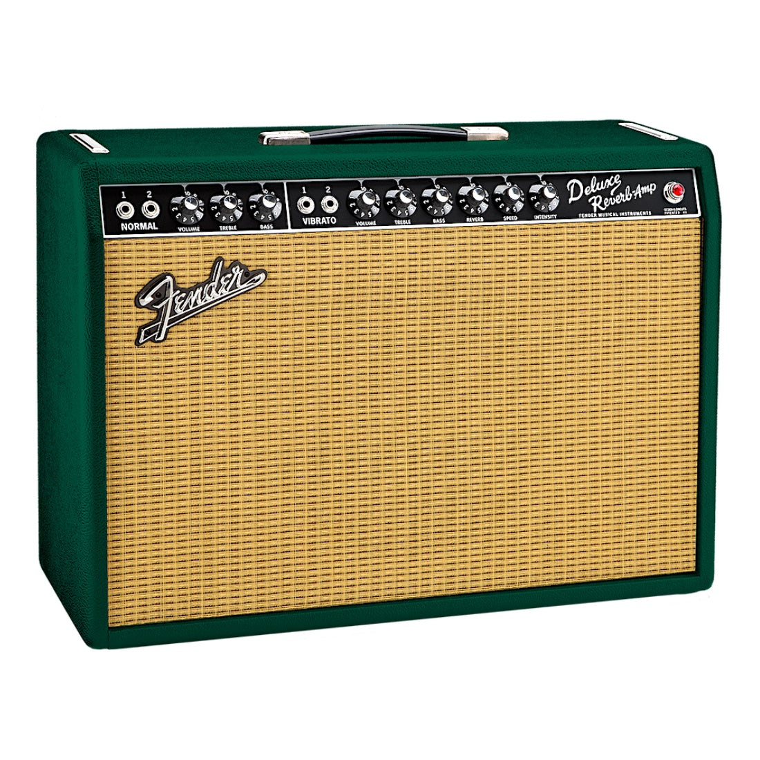 Fender - FSR ’65 Deluxe Reverb 1x12 Tube Combo Limited Edition – British Racing Green #0217400088