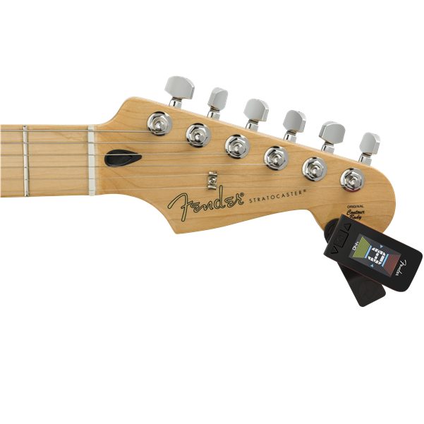 Fender Original Tuner Fiesta red - 0239979004 on a guitar