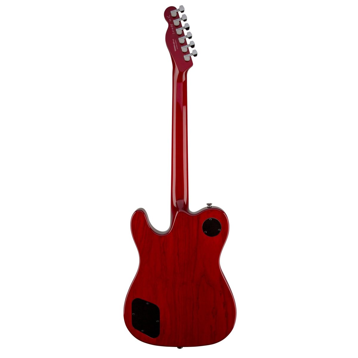 Fender - Jim Adkins JA-90 Telecaster Thinline - Crimson Red Transparent #0262354538