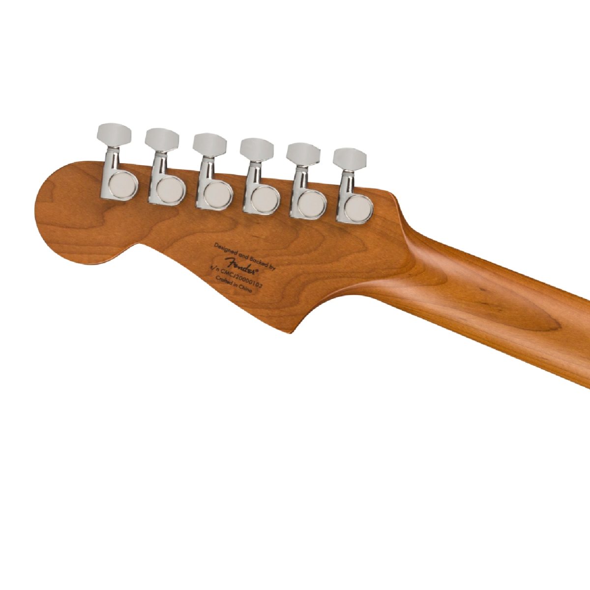 Squier - Contemporary Jaguar® HH ST - Shoreline Gold Head Back