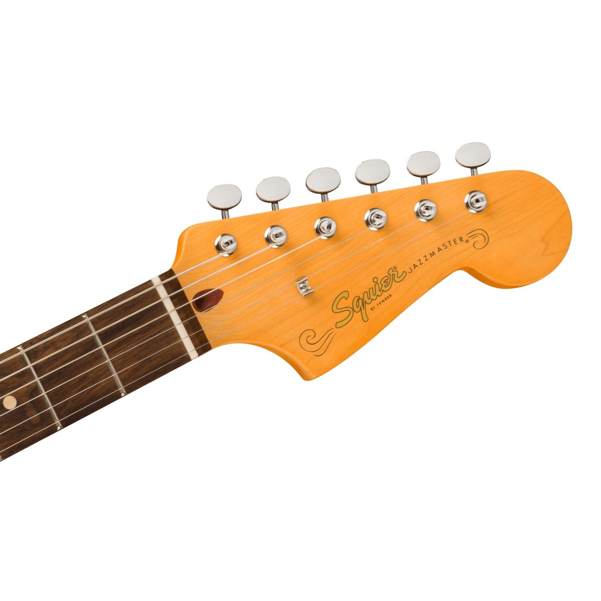 Squier - J Mascis Jazzmaster - Vintage White #0371060541 — 4