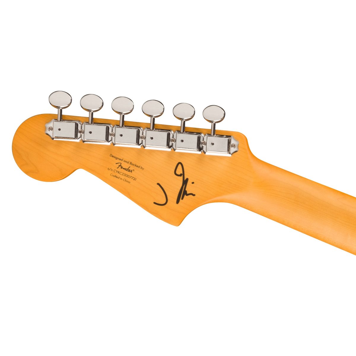 Squier - J Mascis Jazzmaster - Vintage White #0371060541 — 5