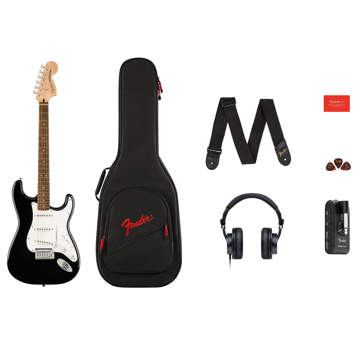 Squier - Affinity Series Stratocaster Mustang Micro Pack #0372873106