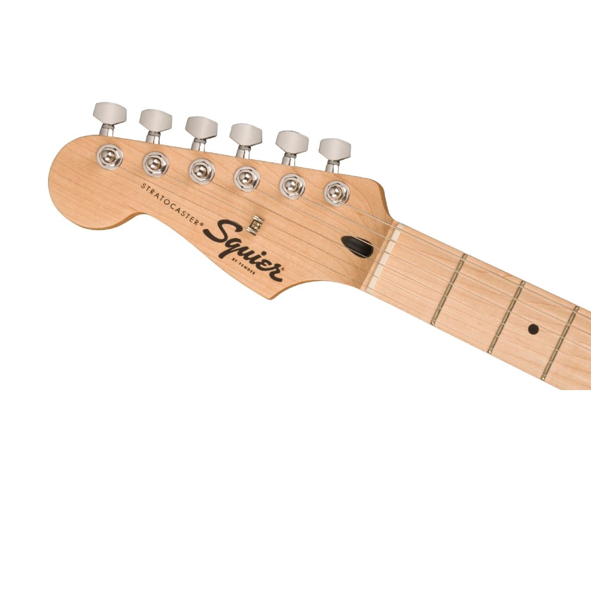 Squier - Sonic Stratocaster Left-Handed Black - 0373162506 Head