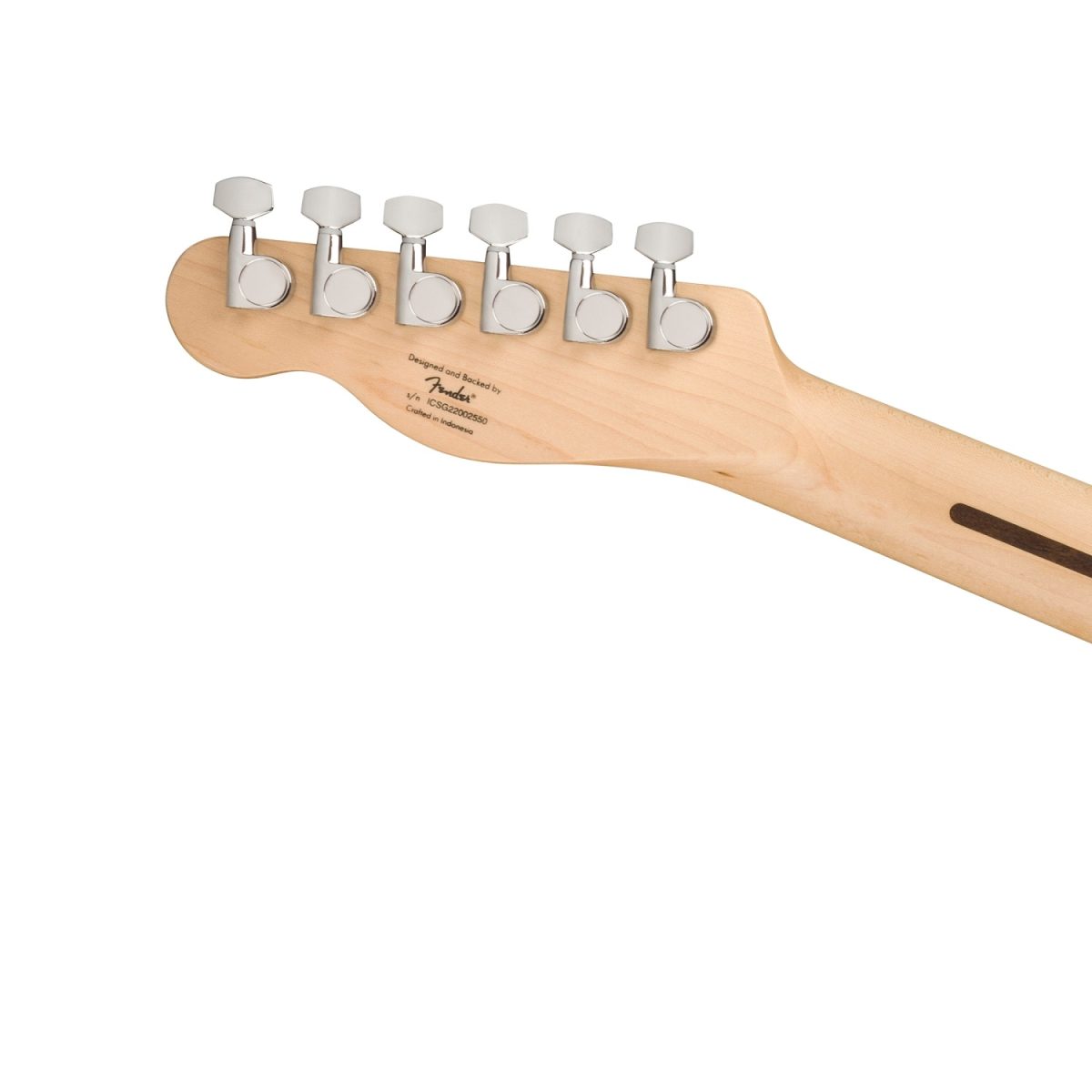 Squier - Sonic Esquire H Ultraviolet - 0373551517 Head Back