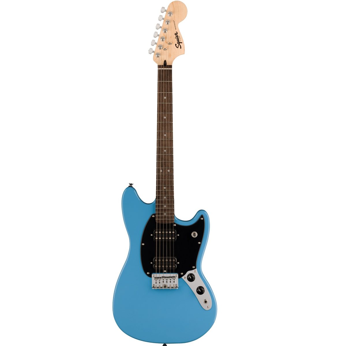 Squier - Squier Sonic™ Mustang® HH, Laurel Fingerboard, Black Pickguard, California Blue - 0373701526 -FRONT