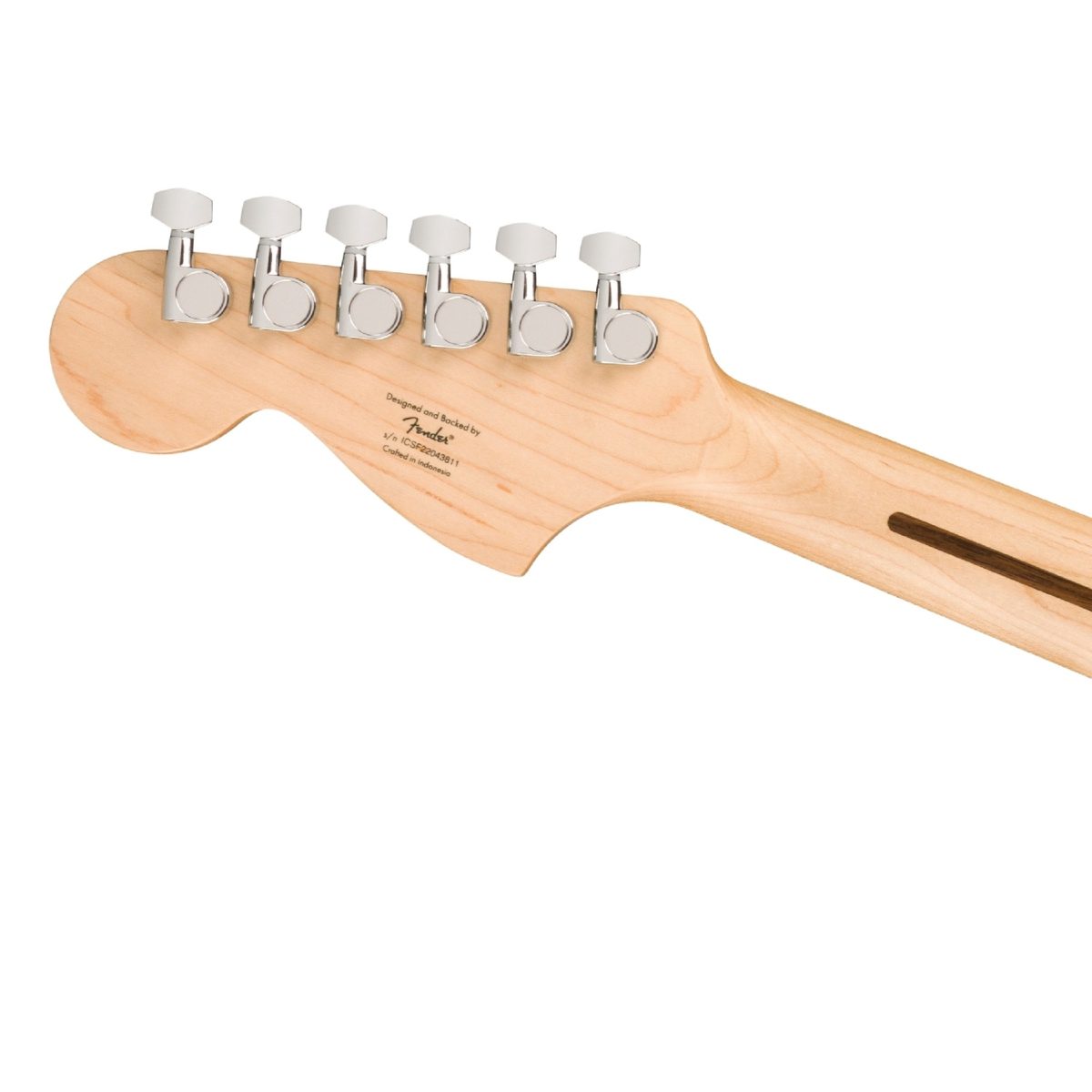 Squier - Sonic™ Mustang® HH - Flash Pink - 0373702555 Head Back
