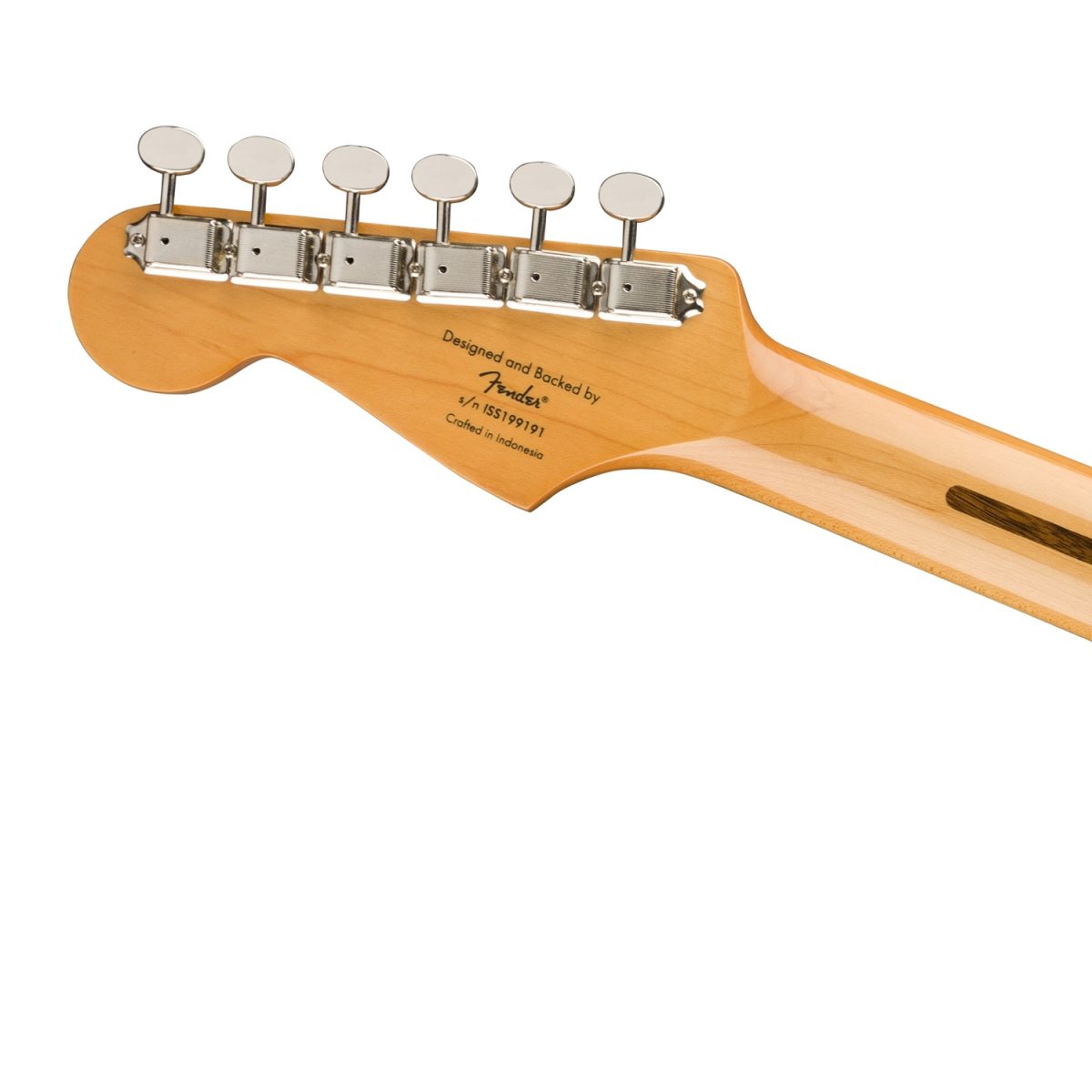 Squier - Classic Vibe '50s Stratocaster White Blonde - 0374005501 Head Back