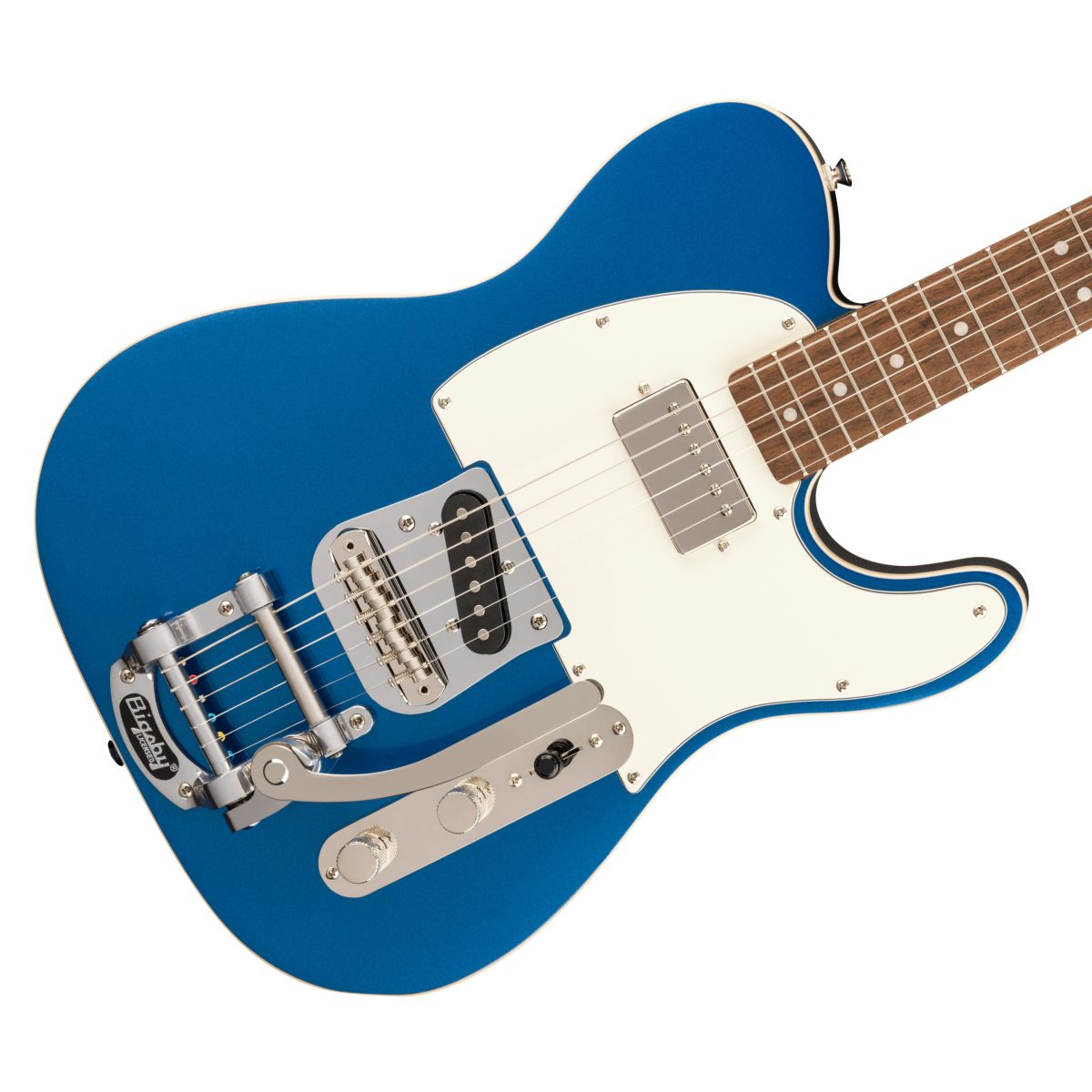 Squier - Classic Vibe Custom Telecaster SH with Bigsby - Lake Placid Blue #0374048502