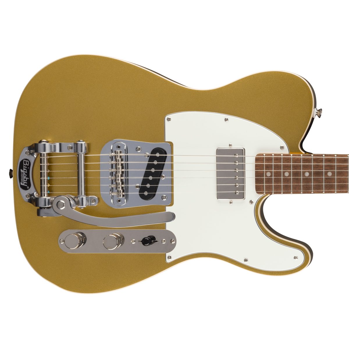 Squier - Classic Vibe Custom Telecaster SH with Bigsby - Aztec Gold #0374048578