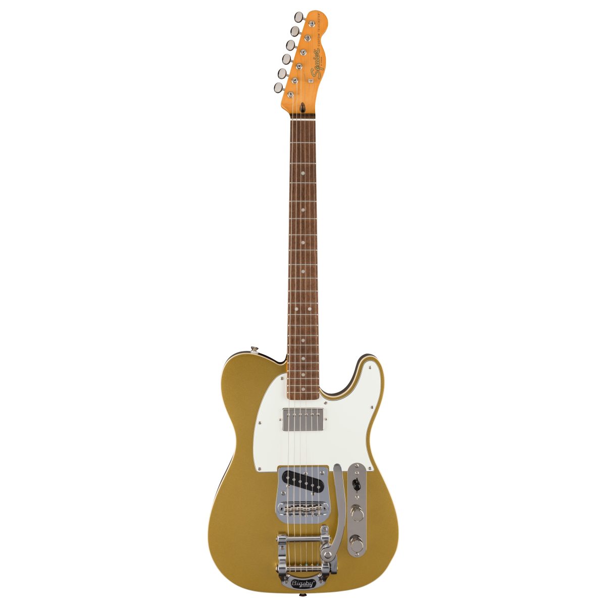 Squier - Classic Vibe Custom Telecaster SH with Bigsby - Aztec Gold #0374048578
