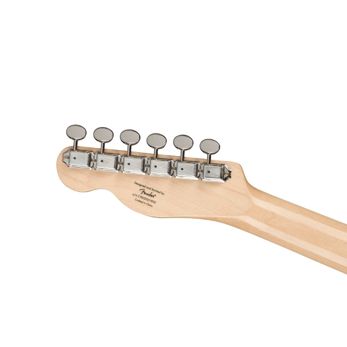 Squier - Paranormal Cabronita Telecaster Thinline - Ice Blue Metallic - 0377021983 Head Back
